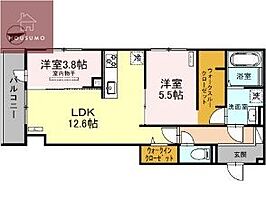 ヴィーニュ 302 ｜ 大阪府柏原市古町3丁目（賃貸アパート2LDK・3階・57.27㎡） その2