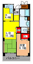 ベルデ石きり 507 ｜ 大阪府東大阪市西石切町1丁目5-37（賃貸マンション1LDK・5階・51.73㎡） その2