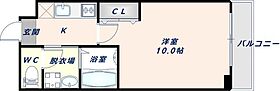 大阪府大阪市東成区大今里南1丁目（賃貸マンション1K・8階・27.40㎡） その2