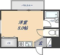 大阪府八尾市久宝園3丁目（賃貸マンション1R・2階・18.00㎡） その2