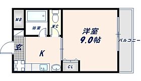 大阪府東大阪市永和1丁目（賃貸マンション1K・1階・25.02㎡） その2