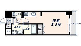 大阪府大阪市東成区大今里西3丁目（賃貸マンション1R・9階・25.30㎡） その2