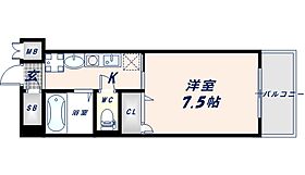 大阪府東大阪市菱屋西1丁目（賃貸マンション1K・8階・23.19㎡） その2