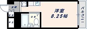 大阪府東大阪市足代1丁目（賃貸マンション1K・2階・18.00㎡） その2