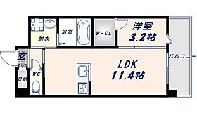 大阪府東大阪市友井5丁目（賃貸マンション1LDK・3階・34.68㎡） その2