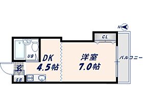 大阪府東大阪市西堤西（賃貸マンション1DK・5階・24.50㎡） その2