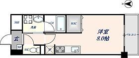 ミカド21鴻池 403 ｜ 大阪府東大阪市鴻池町2丁目1-21（賃貸マンション1K・4階・29.11㎡） その2