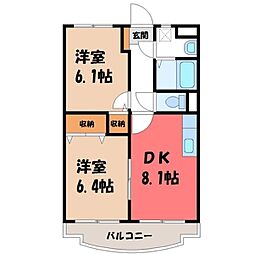 東北本線 小山駅 バス17分 外城工業団地下車 徒歩5分