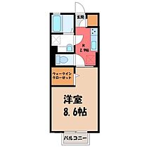 茨城県古河市西牛谷（賃貸アパート1K・1階・30.27㎡） その2