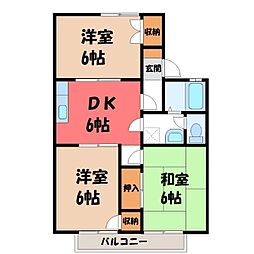 🉐敷金礼金0円！🉐東北本線 小山駅 徒歩27分