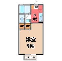 茨城県筑西市玉戸（賃貸アパート1K・2階・26.49㎡） その2