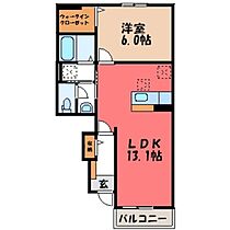 茨城県結城市大字結城（賃貸アパート1LDK・1階・45.39㎡） その2