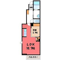 茨城県結城市大字結城（賃貸アパート1LDK・1階・34.21㎡） その2