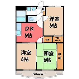東北本線 小山駅 徒歩23分