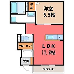 東武日光線 新栃木駅 徒歩14分