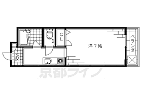 プランドール 201 ｜ 京都府京都市伏見区新町3丁目（賃貸マンション1K・2階・21.30㎡） その2