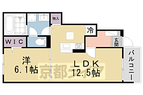 京都府木津川市加茂町里中門伝（賃貸アパート1LDK・1階・44.70㎡） その2