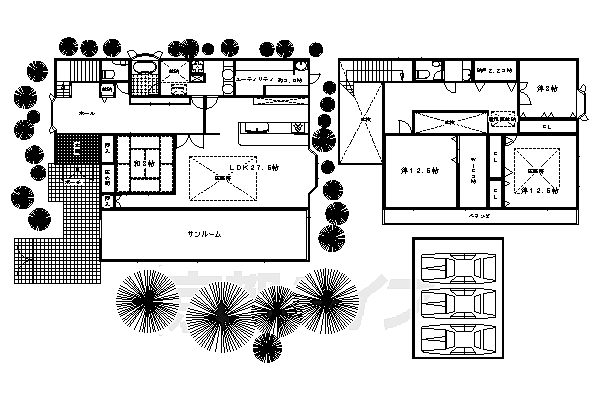 鳥羽街道貸家 1｜京都府京都市伏見区深草車阪町(賃貸一戸建4LDK・--・278.13㎡)の写真 その2