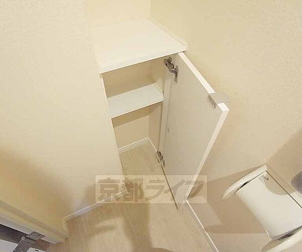 画像25:トイレの収納です。