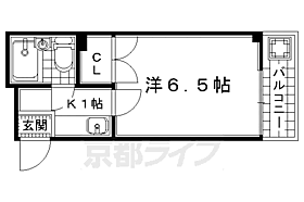 京都府京田辺市河原食田（賃貸マンション1K・2階・18.60㎡） その2