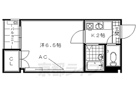 京都府京都市南区西九条池ノ内町（賃貸マンション1K・2階・19.50㎡） その2