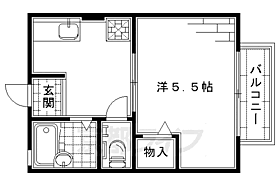 ラフォーレ藤森 105 ｜ 京都府京都市伏見区深草藤森玄蕃町（賃貸アパート1K・1階・18.36㎡） その2