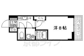 ドミールコート伏見桃山 607 ｜ 京都府京都市伏見区南部町（賃貸マンション1K・6階・25.53㎡） その2