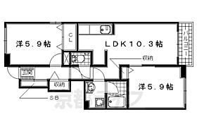 京都府木津川市相楽一新堂（賃貸アパート2LDK・1階・53.20㎡） その2