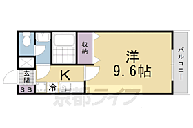 メゾン・ポジティブ 4-D ｜ 京都府京都市伏見区京町南8丁目（賃貸マンション1K・4階・26.82㎡） その2