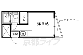 京都府宇治市小倉町西畑（賃貸マンション1K・3階・17.22㎡） その2