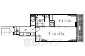 カーサアルドーレI 102 ｜ 京都府京都市伏見区深草大亀谷東久宝寺町（賃貸アパート2K・1階・40.29㎡） その2