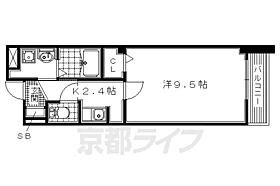 大阪府枚方市招提平野町（賃貸マンション1K・3階・29.01㎡） その2