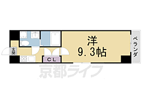 京都府京田辺市三山木中央6丁目（賃貸マンション1K・5階・27.50㎡） その2