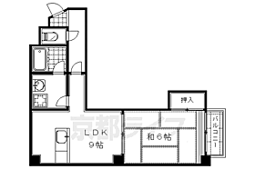 ＳＯＭＮＩＵＭ 405 ｜ 京都府京都市伏見区深草向畑町（賃貸マンション1LDK・4階・39.35㎡） その2