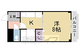 京都府京田辺市三山木山崎（賃貸マンション1K・1階・26.49㎡） その2