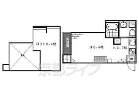 Ｃｒｅｓｃｅｎｔ 205 ｜ 京都府京都市伏見区奈良屋町（賃貸アパート1K・2階・22.34㎡） その2