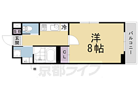 京都府京都市伏見区新町6丁目（賃貸マンション1K・1階・27.02㎡） その2