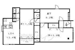 カレッジマンション七瀬川 2階/-