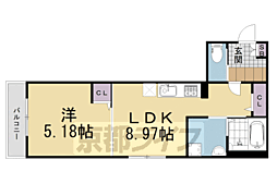 ＫＴＩレジデンス伊勢田 1階