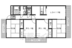 ユニライフ宇治六番館 6階/-