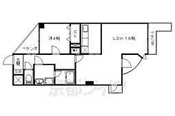 京都地下鉄東西線 椥辻駅 徒歩3分 5階/-