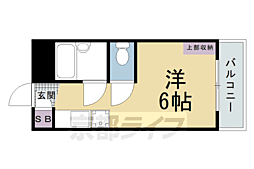ハイツマウンテン 1Kの間取図画像
