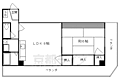 宝蔵マンション4階5.7万円