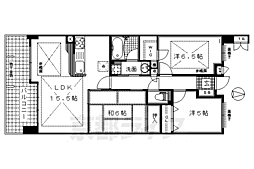 パデシオン伏見深草 3階