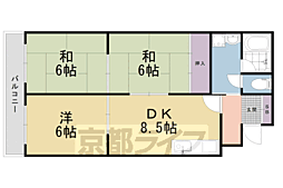 ロイヤルコーポ 3LDKの間取図画像
