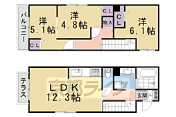 深草プロジェクト D棟 1階/-
