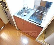 ＩＨコンロ付きのキッチンです。