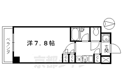 サンシティ御所西 1Kの間取図画像