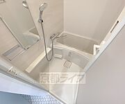 鏡のある便利なお風呂
