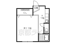 京都地下鉄東西線 椥辻駅 徒歩11分 4階/-